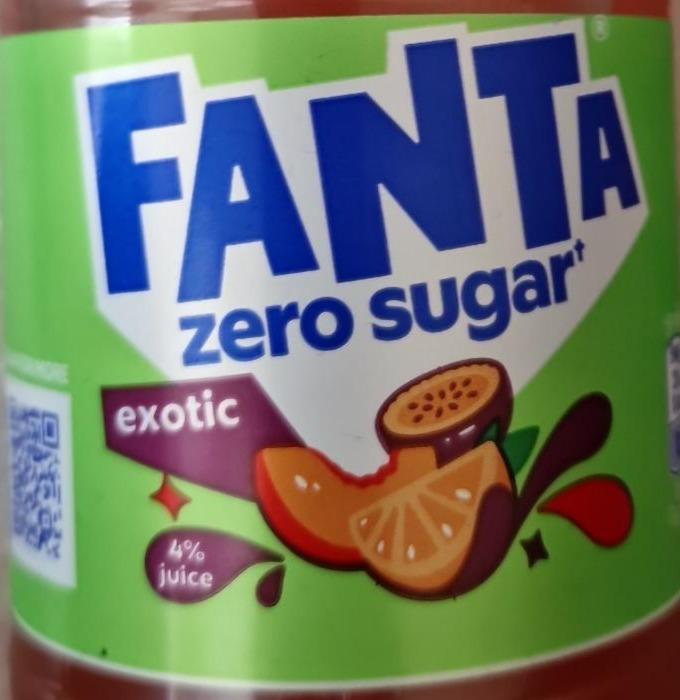 Fotografie - Zero sugar exotic Fanta