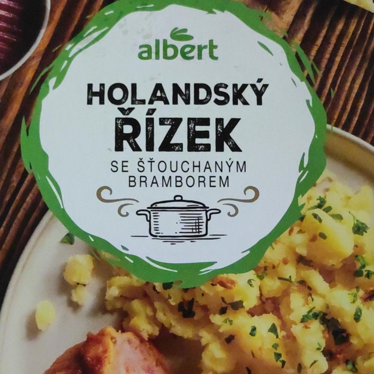 Fotografie - Holandský řízek se šťouchaným bramborem Albert