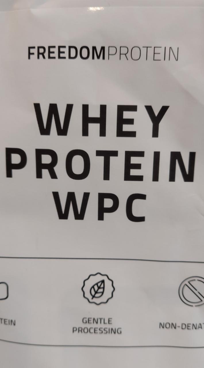 Fotografie - Whey Protein WPC Freedom Protein