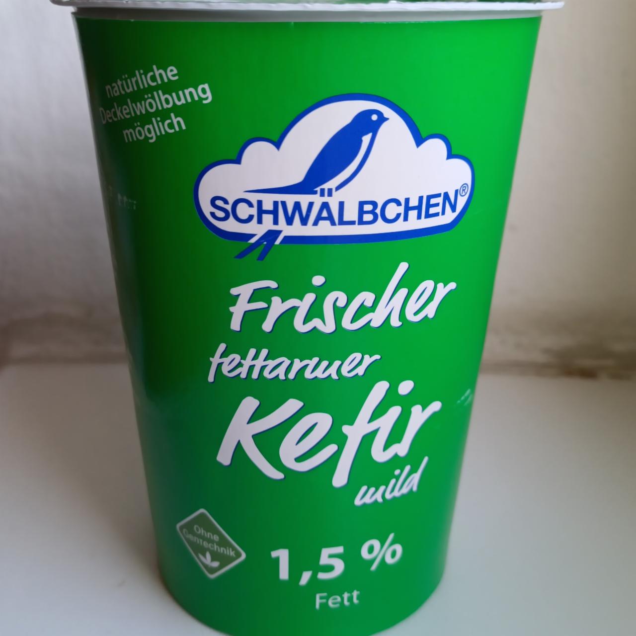 Fotografie - Frischer fettarmer KEFIR mild 1,5% Fett Schwälbchen