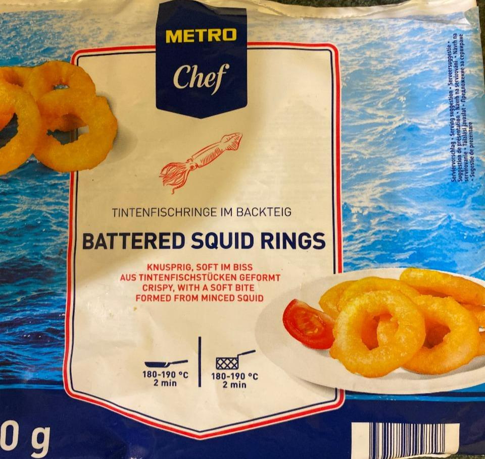 Fotografie - Battered squid rings Metro Chef