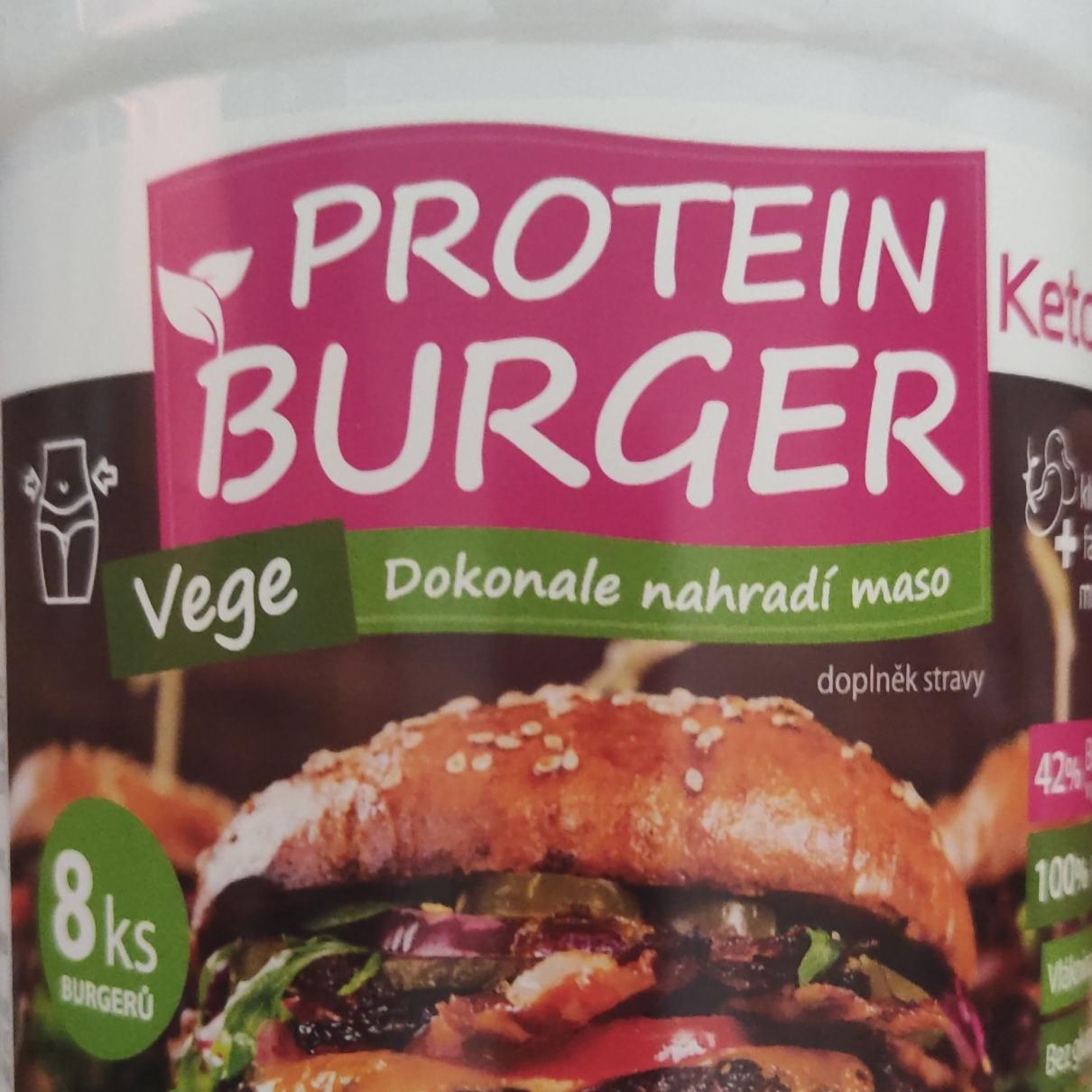 Fotografie - Protein Burger Vege sypká směs KetoFit