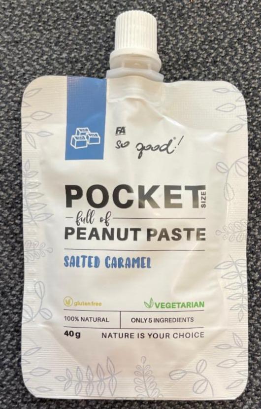 Fotografie - Pocket Peanut Paste Salted Caramel FA So Good!