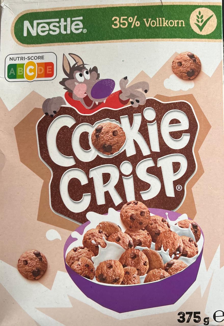 Fotografie - Cookie Crisp 35% Vollkorn Nestlé