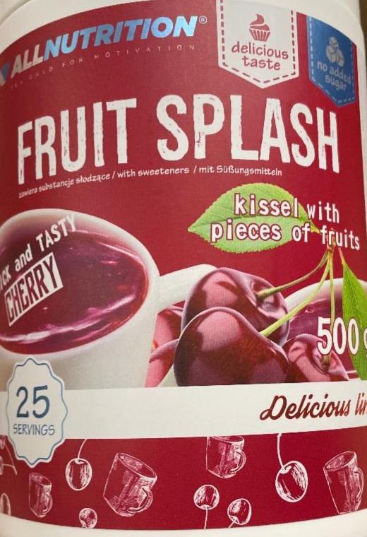 Fotografie - Fruit splash cherry Allnutrition