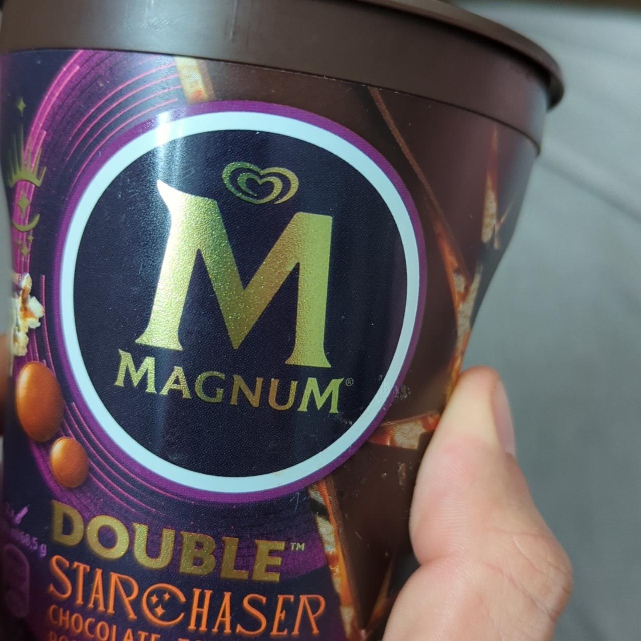 Fotografie - double starchaser chocolate toffee sauce popcorn flavour Magnum