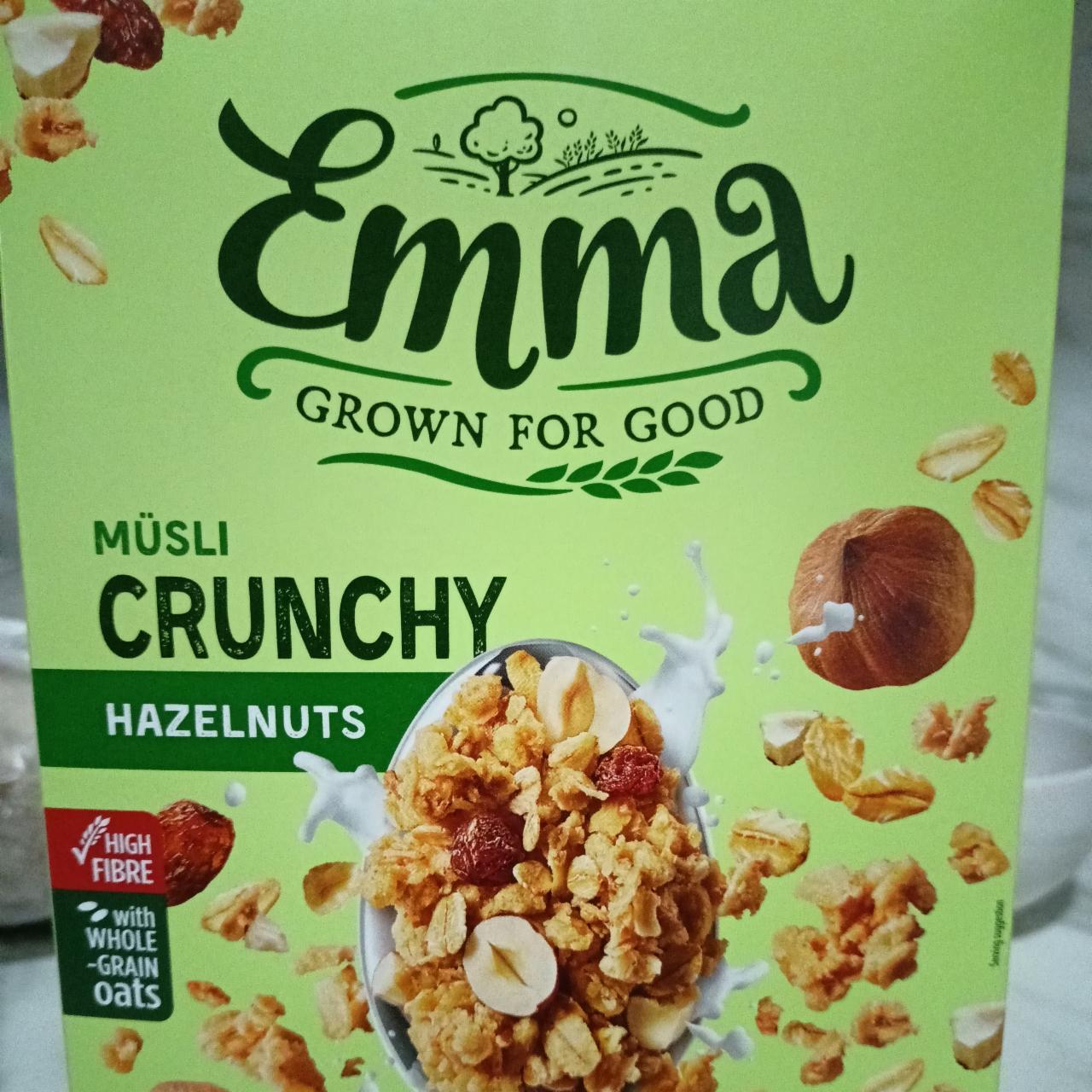 Fotografie - Müsli crunchy hazelnuts Emma Grown For Good