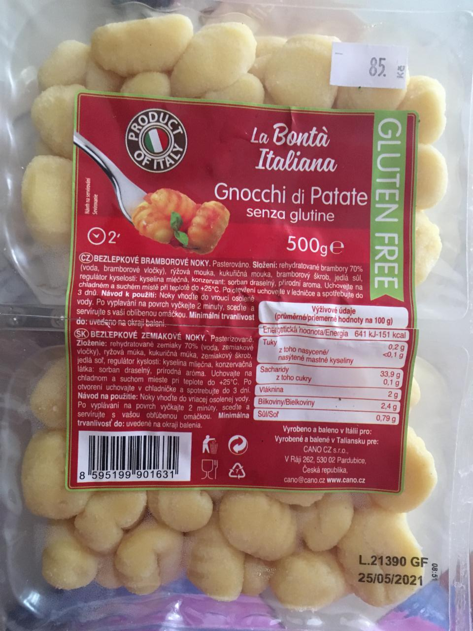 Fotografie - Gnocchi di Patate senza glutine
