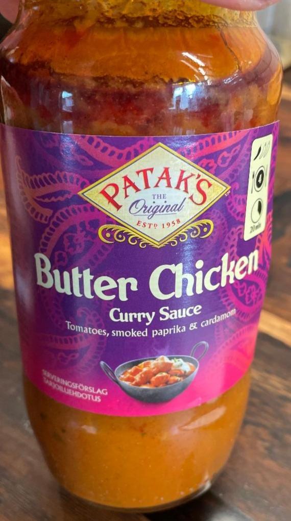 Fotografie - Butter Chicken Curry Sauce Patak’s