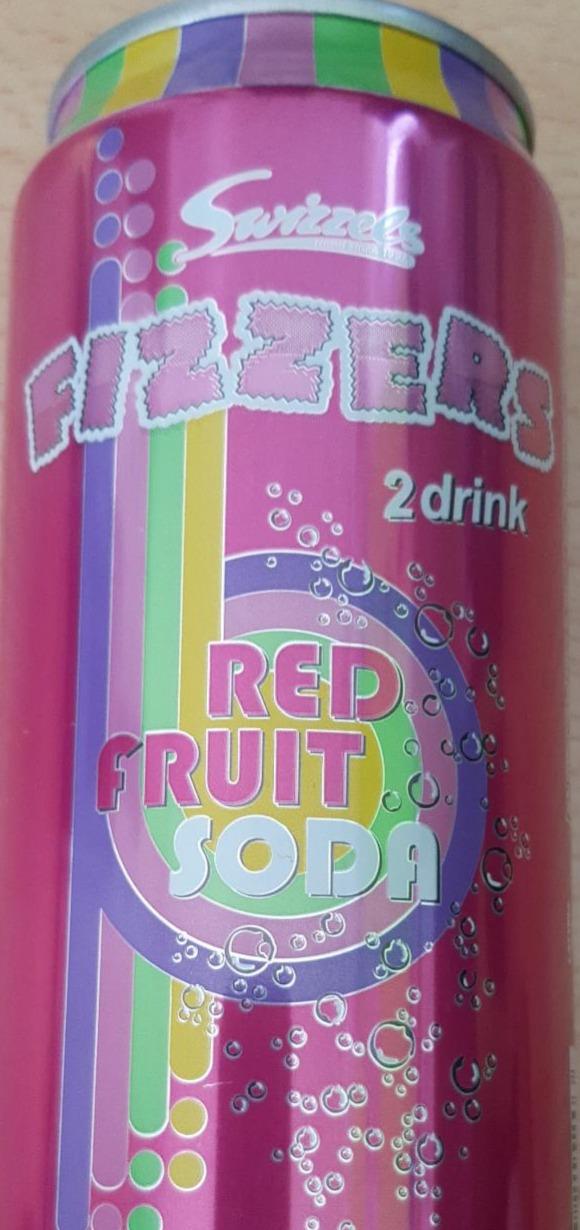 Fotografie - Fizzers 2 drink red fruit soda Swizzels