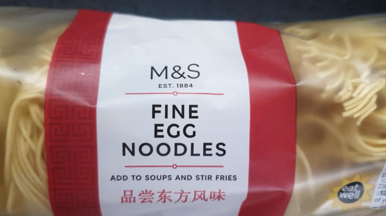 Fotografie - Fine egg noodles M&S Food