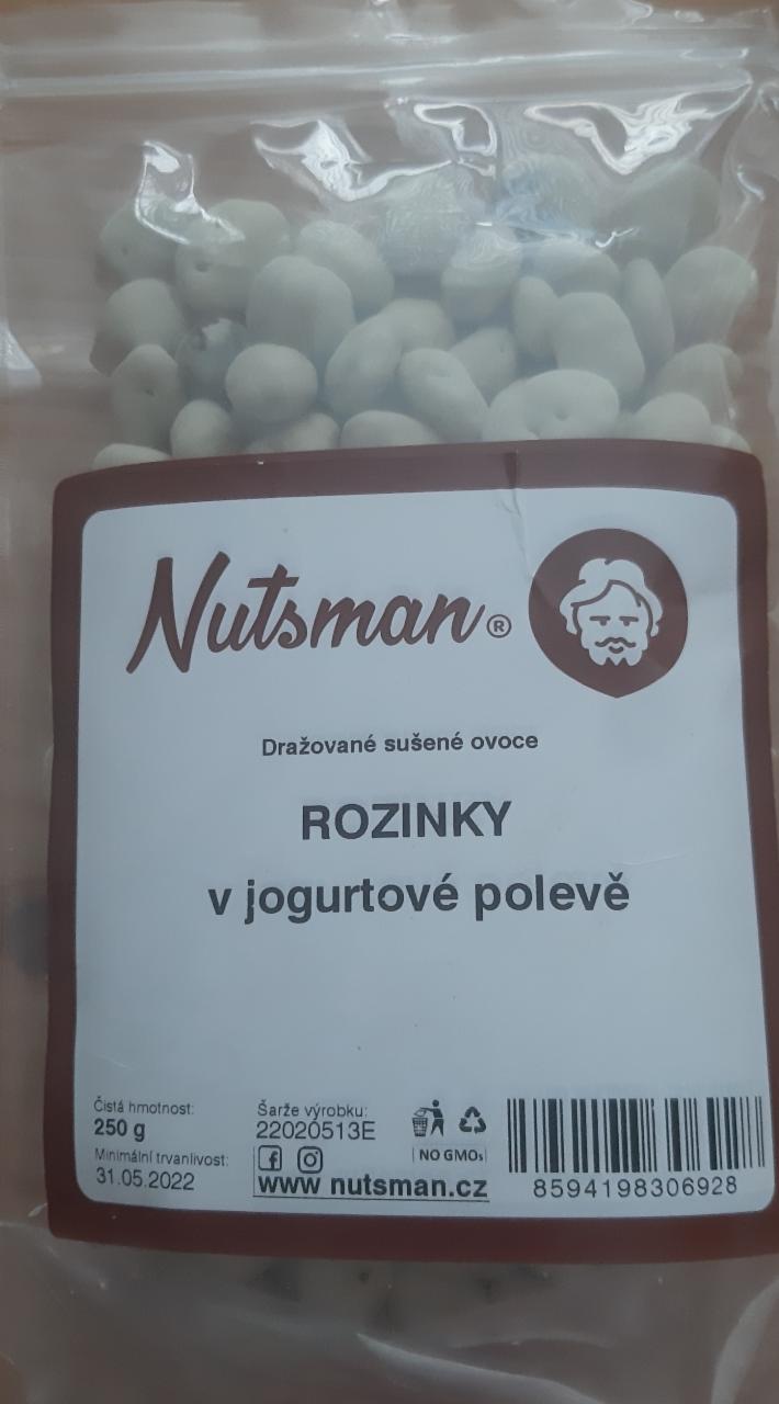 Fotografie - Rozinky v jogurtové polevě Nutsman