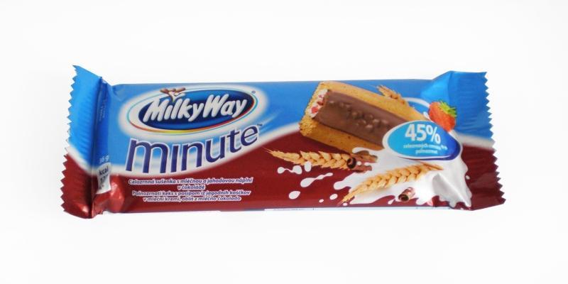 Fotografie - Milky way minute jahoda a čokoláda