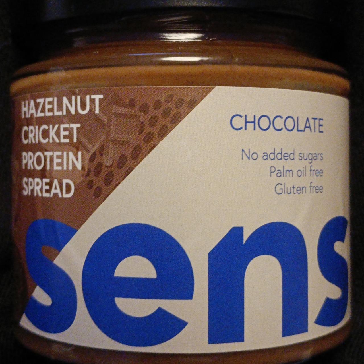 Fotografie - Hazelnut Cricket Protein Spread Chocolate Sens