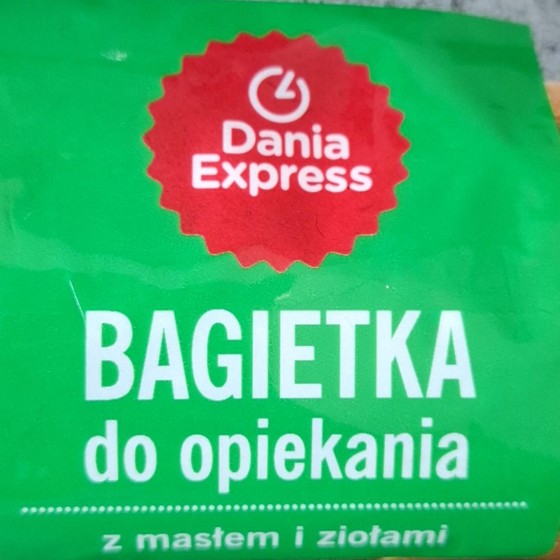 Fotografie - Bagietka do opiekania z maslem i ziolami Dania Express