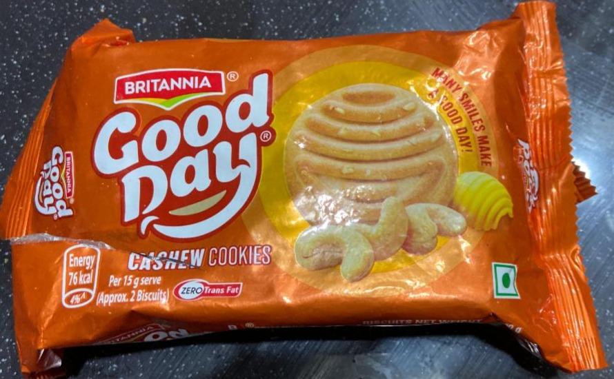 Fotografie - Good Day Cashew Cookies Britannia