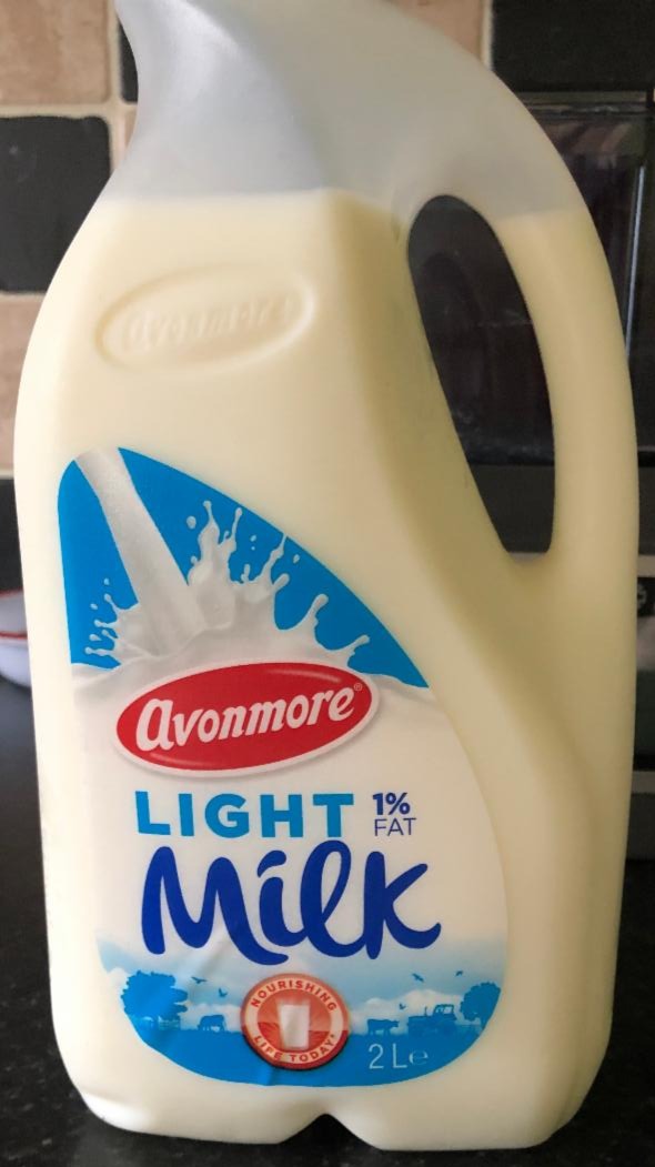 Fotografie - light milk 1% Avonmore