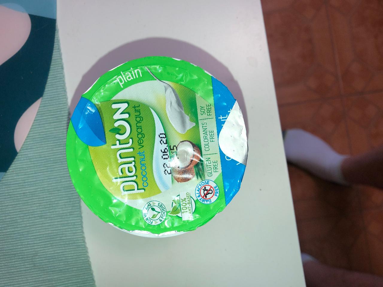 Fotografie - coconut. jogurt plán Planton