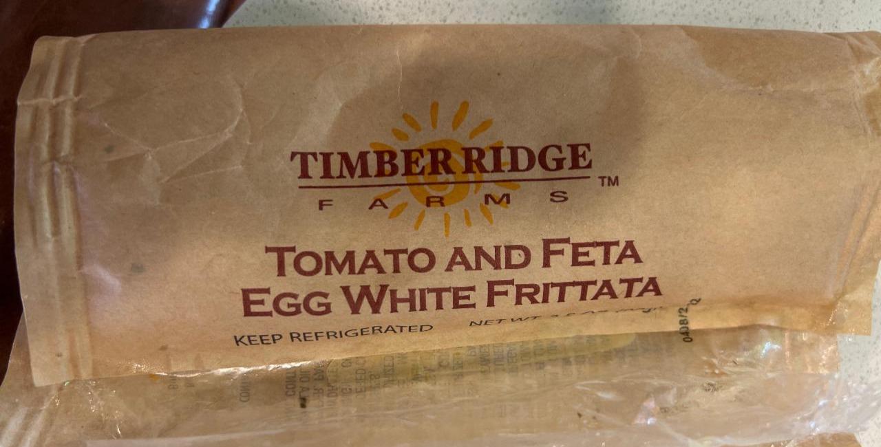 Fotografie - Tomato and Feta Egg White Frittata Timber Ridge Farms