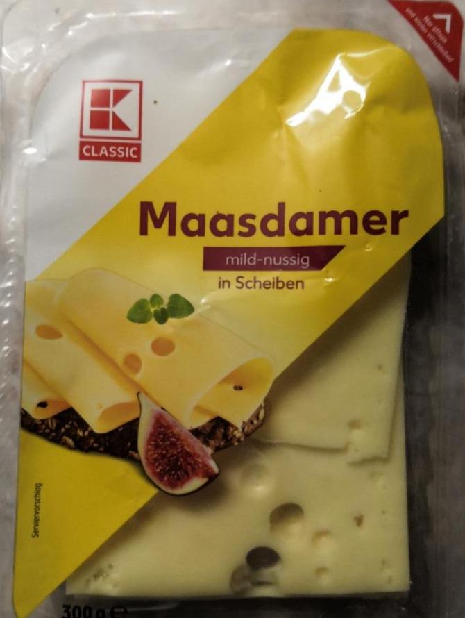 Fotografie - Maasdamer mild-nussig 45% K-Classic