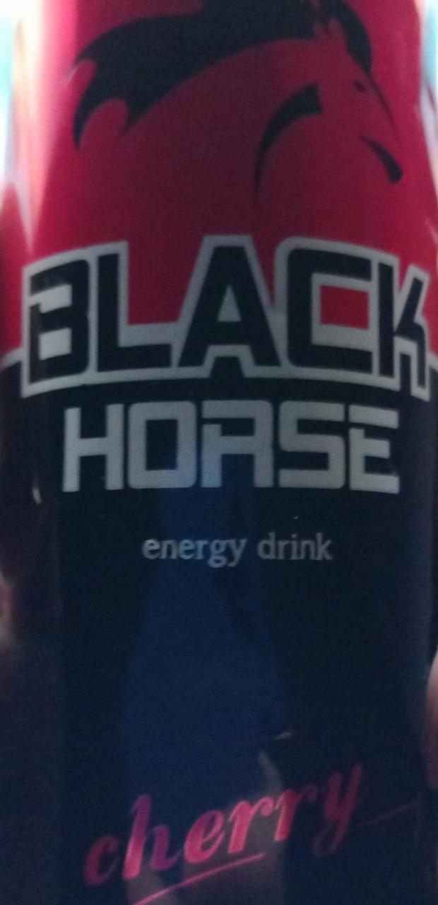 Fotografie - Energy drink Cherry Black horse