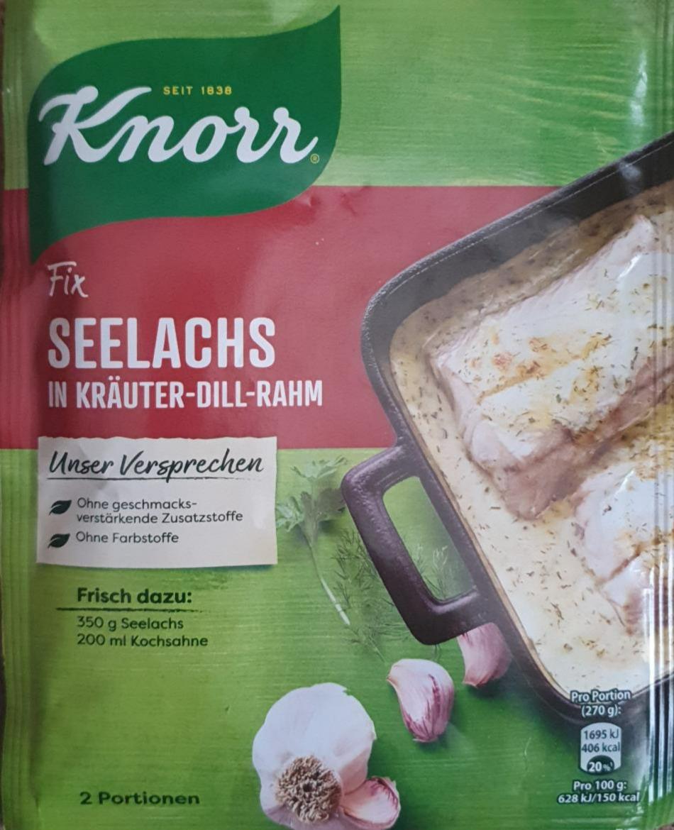Fotografie - Fix Seelachs in kräuter-dill-rahm Knorr