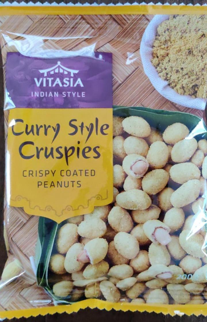 Fotografie - Indian Style Curry Style Cruspies crispy coated peanuts Vitasia