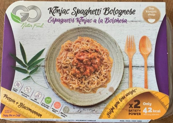 Fotografie - Konjac spaghetti Bolognese Natur Food