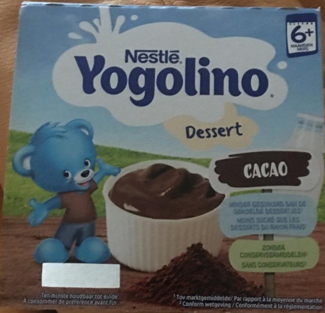 Fotografie - Yogolino Dessert Cacao Nestlé