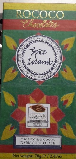 Fotografie - Organic Spice Island Dark Chocolate Rococo Chocolates
