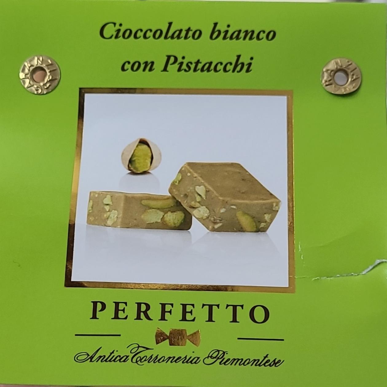 Fotografie - Cioccolato bianco con Pistacchi Perfetto