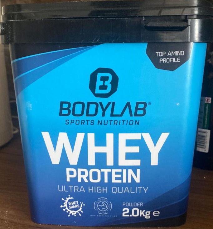 Fotografie - Whey Protein Ultra High Quality Powder Strawberry Bodylab