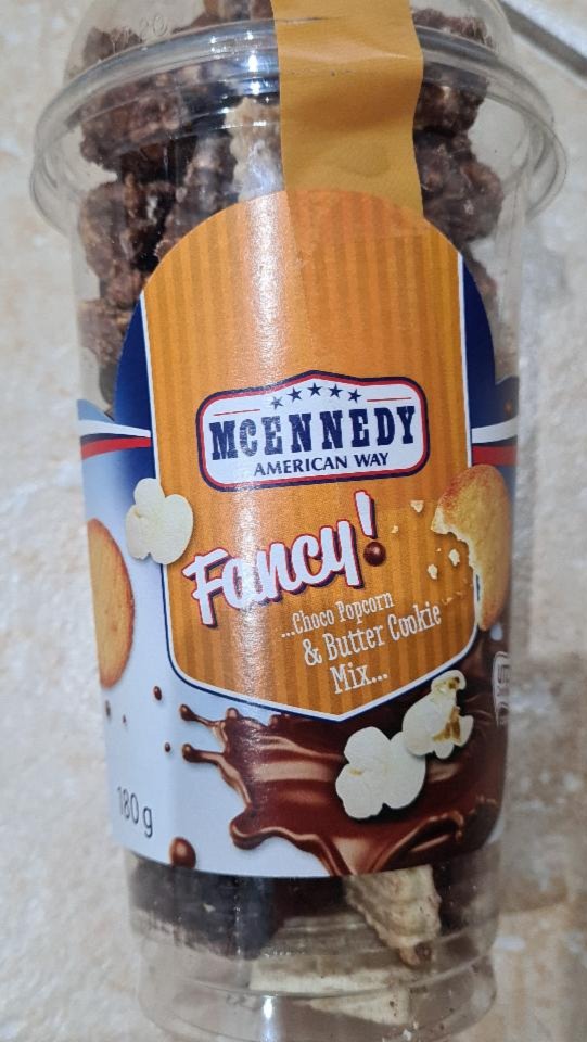 Fotografie - Fancy! Popcorn s mléčnou čokoládou a sušenkami McEnnedy American Way