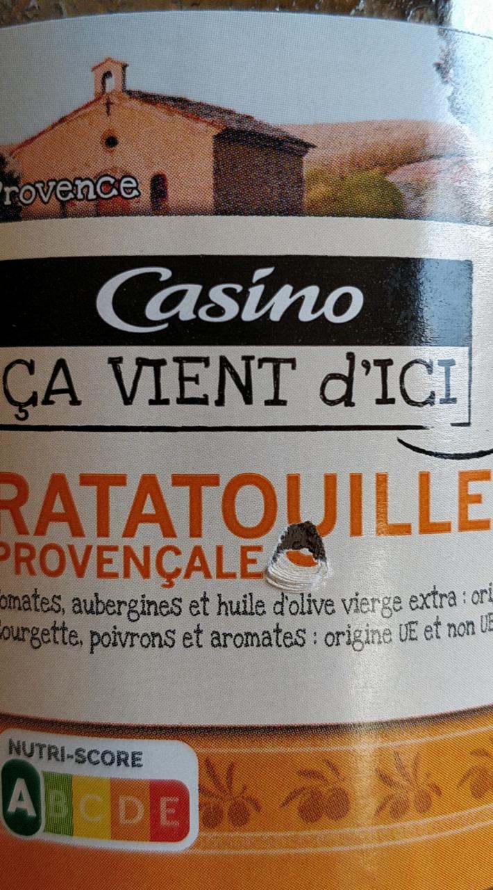 Fotografie - Ratatouille Provençale Casino Ca Vient D'Ici
