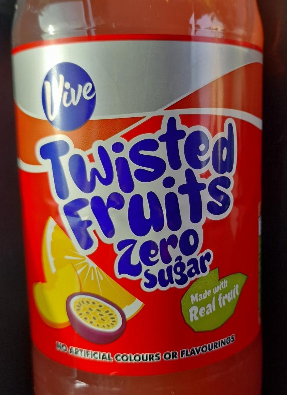 Fotografie - Twisted Fruits Zero sugar Vive