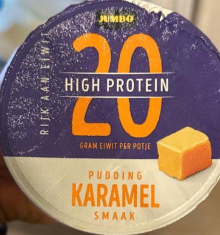 Fotografie - jumbo protein jogurt pudding karamel smaak