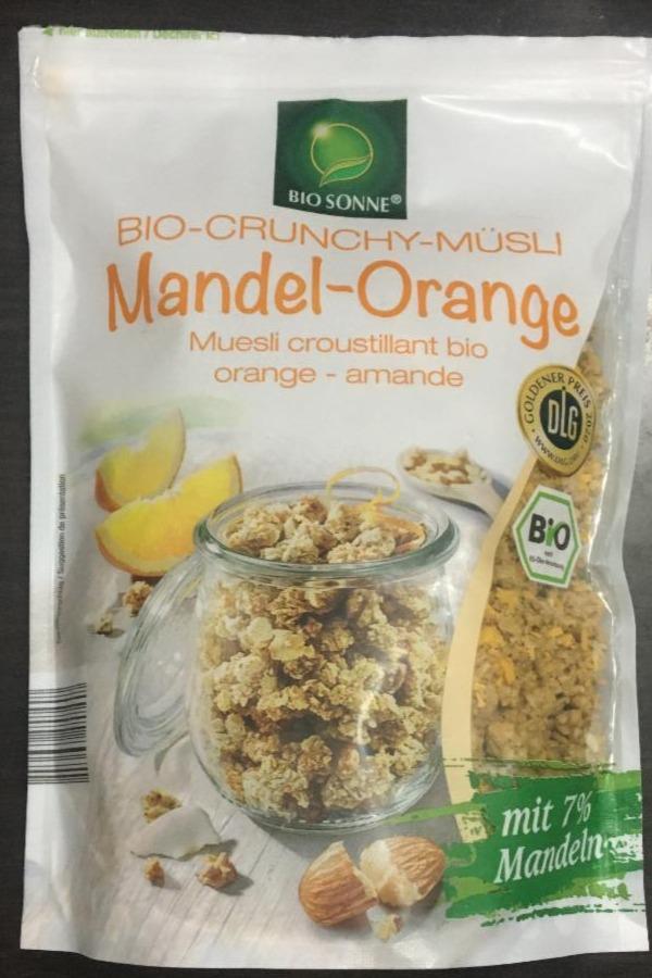 Fotografie - Bio-crunchy-müsli Mandel-Orange Bio Sonne