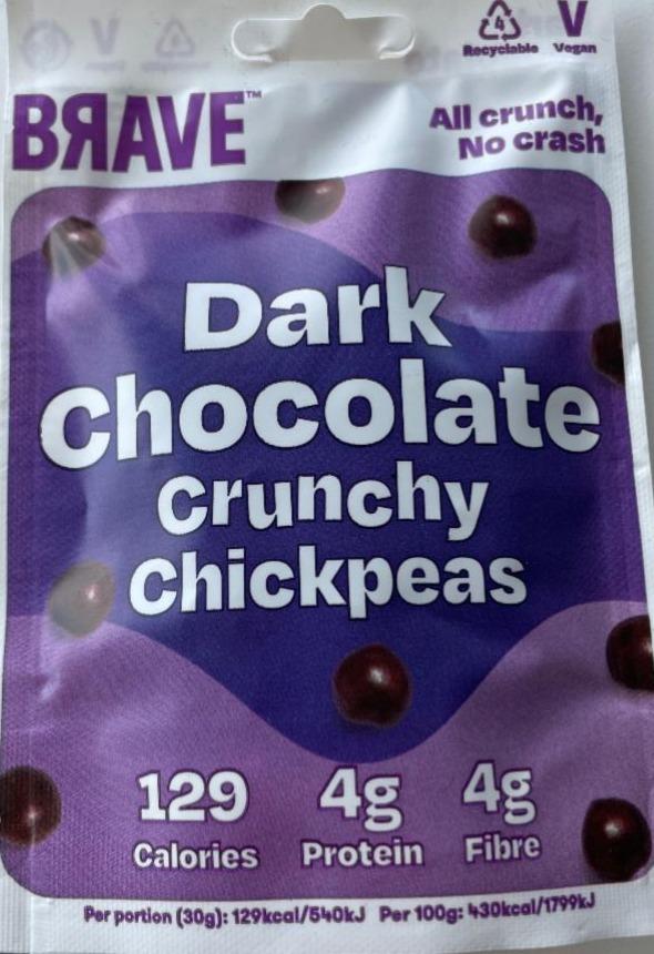 Fotografie - Dark Chocolate Crunchy Chickpeas Brave