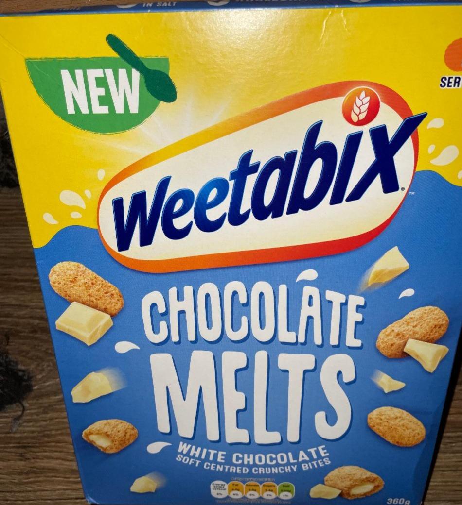 Fotografie - Melts white chocolate Weetabix
