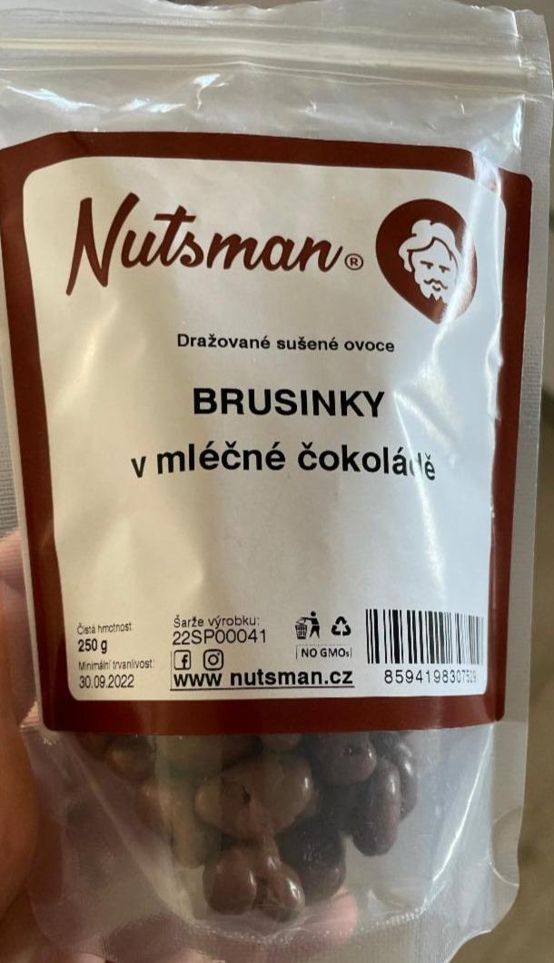 Fotografie - Brusinky v čokoládě Nutsman