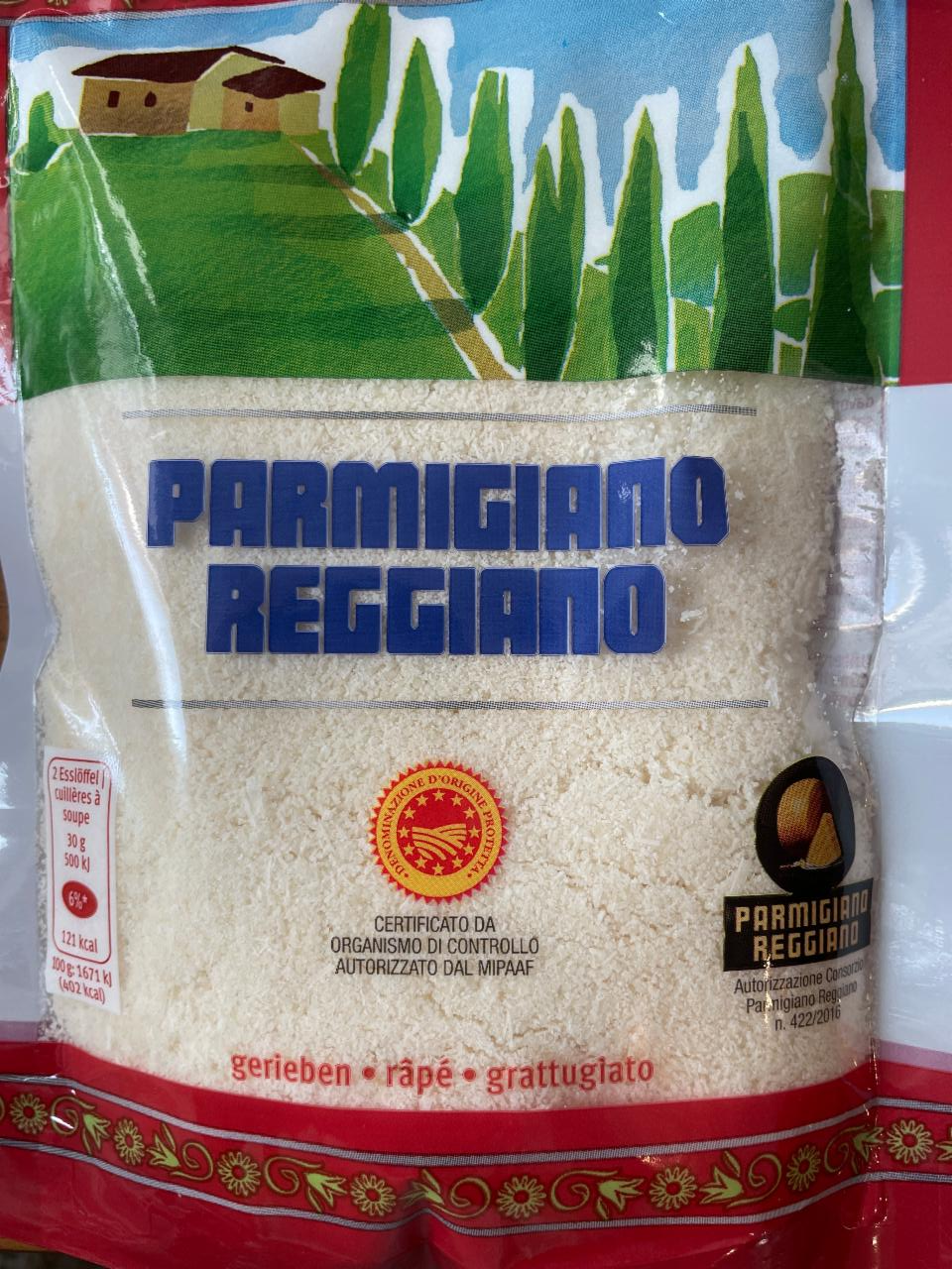 Fotografie - Parmigiano Reggiano gerieben Migros