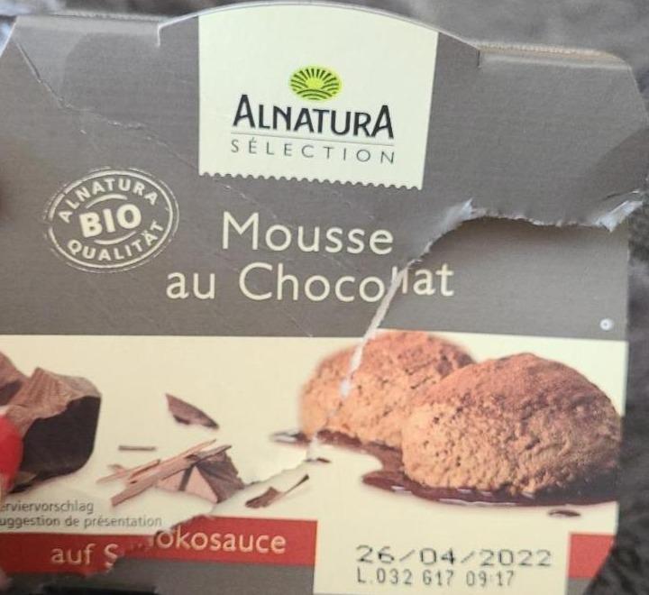 Fotografie - Bio Mousse au Chocolat Alnatura