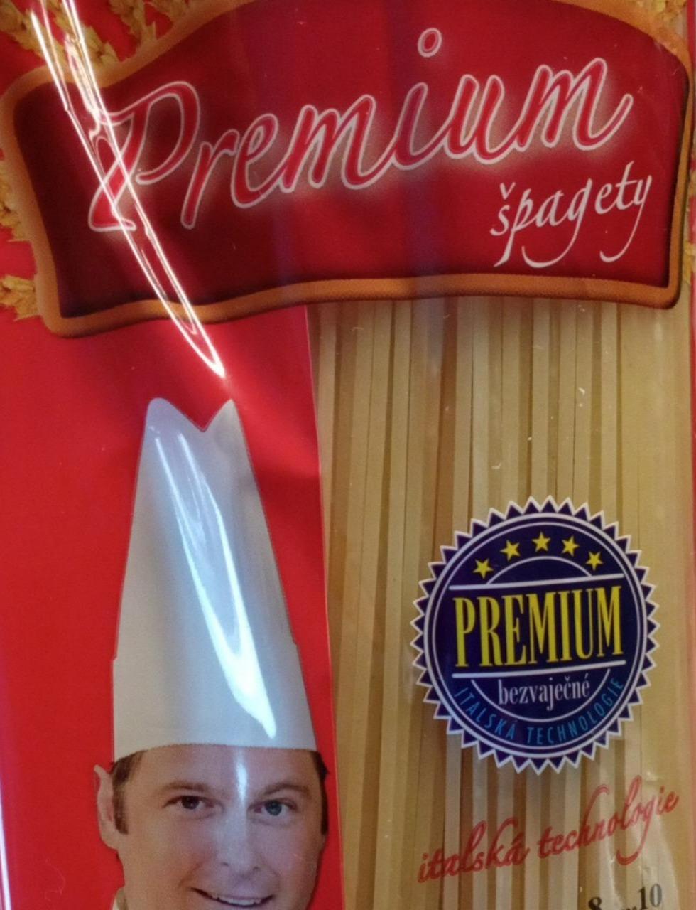 Fotografie - Premium špagety bezvaječné těstoviny syrové
