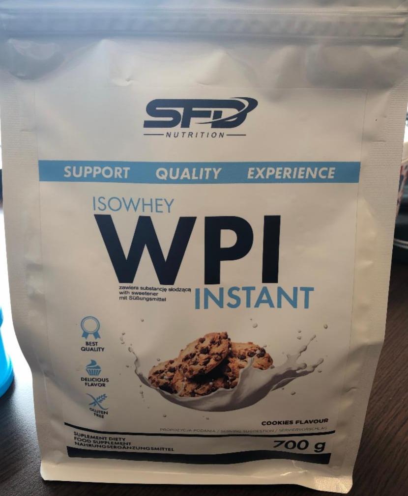 Fotografie - WPI Isowhey Instant Cookies flavour SFD Nutrition