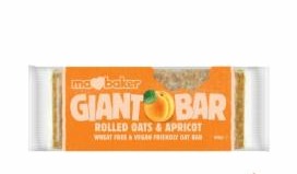 Fotografie - Giant Bar Rolled oats & apricot MaBaker