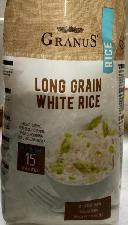 Fotografie - Long Grain White Rice Granus