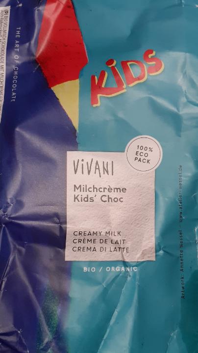 Fotografie - Milchcrème Kids' Choc Vivani