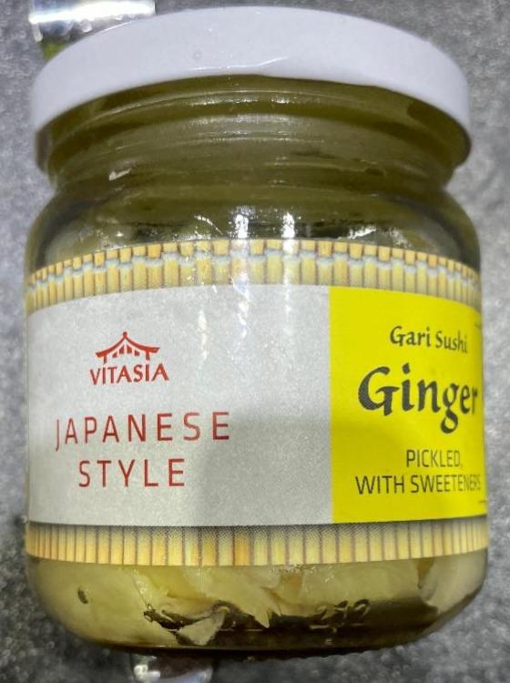 Fotografie - Japanese Style Ginger pickled with sweeteners Vitasia