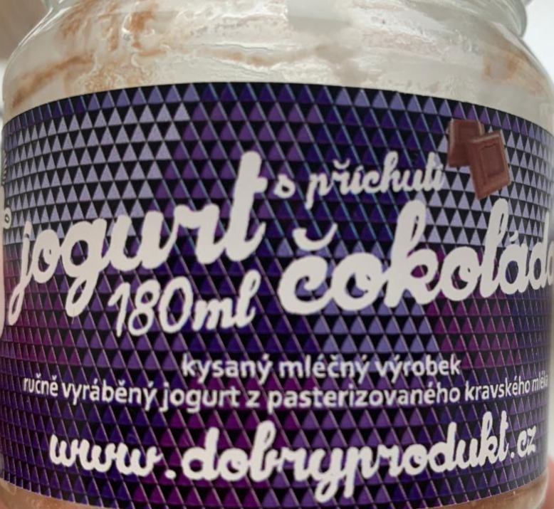 Fotografie - jogurt s příchutí čokoláda dobrý produkt