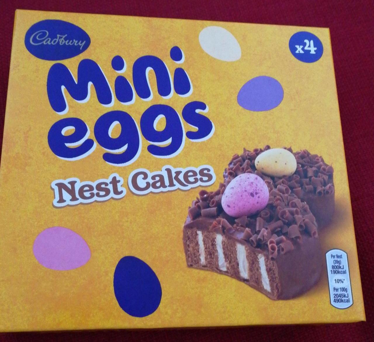 Fotografie - Mini Eggs Nest Cakes Cadbury